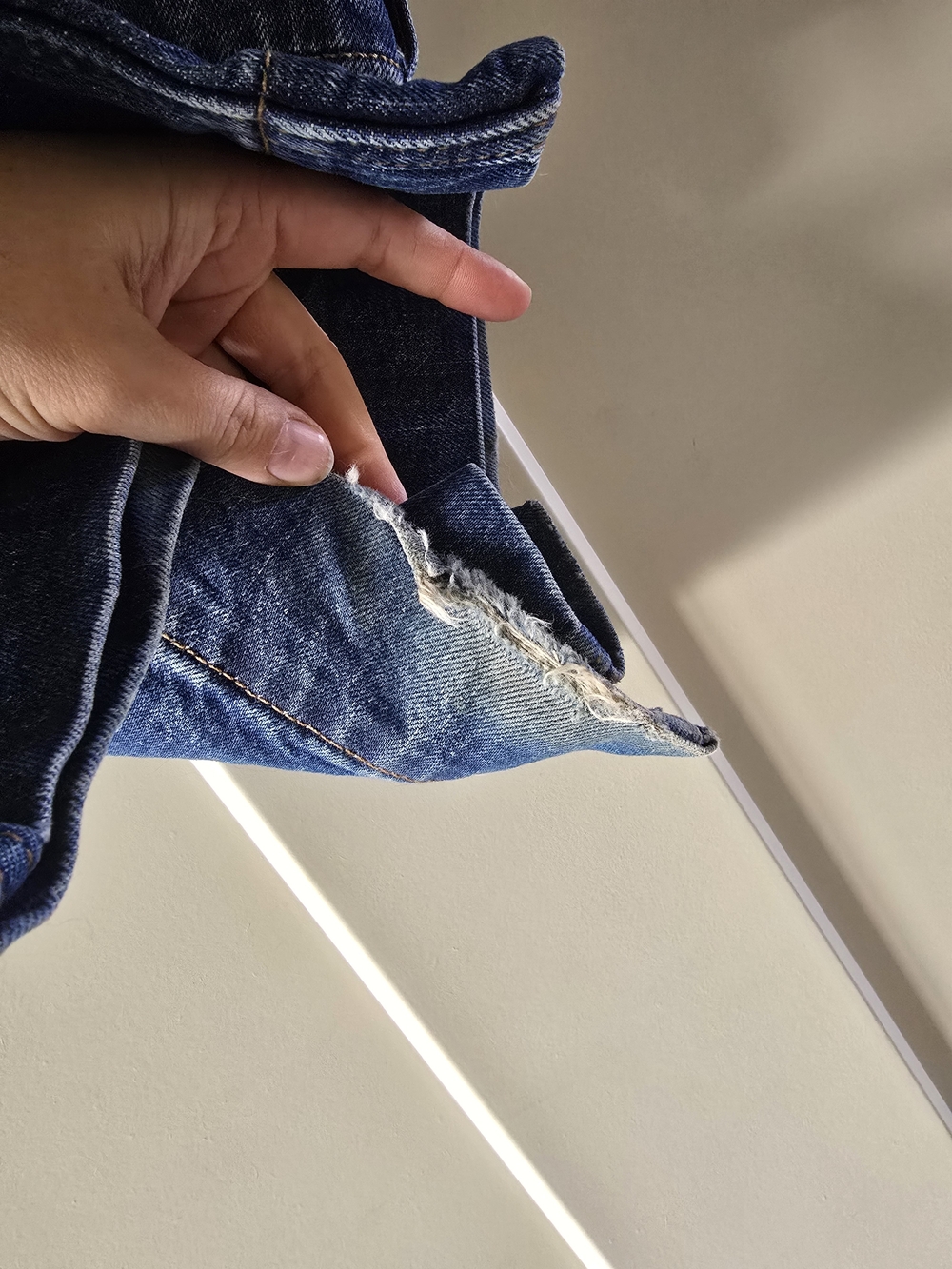 Wrangler High Rise Trouser Jeans - Picture 7 of 9